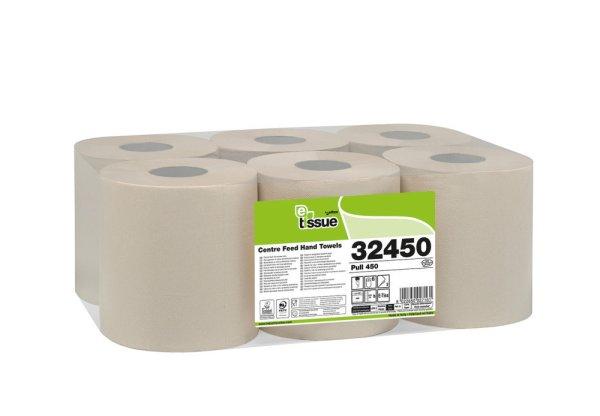 Celtex E-Tissue Pull 450 tekercses kéztörlő 2 réteg, recy, 99 m 6
tekercs/zsugor