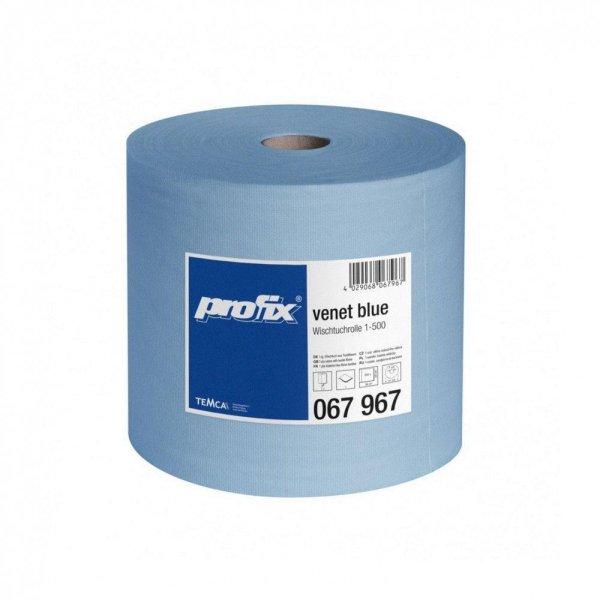 PROFIX Venet Blue ipari törlőkendő 1 rétegű, kék, 500 lap/tekercs, 1
tekercs/zsugor