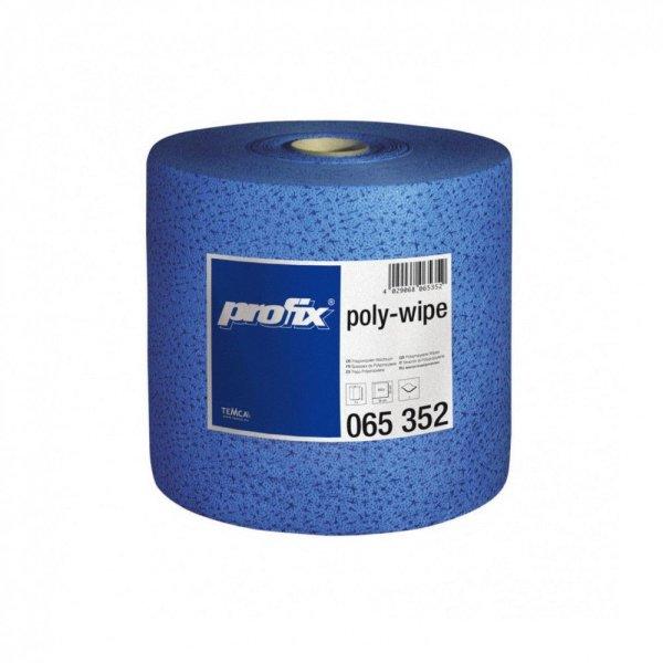 PROFIX Poly-Wipe Plus kék ipari törlőkendő 1 rétegű kék 500 lap/tekercs 1
tekercs/zsugor