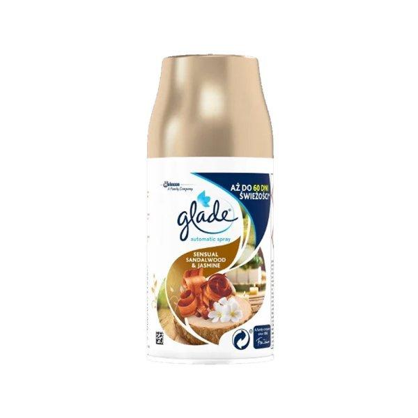 Légfrissítő elektromos utántöltő 269 ml Automatic Spray Glade® Bali
szantálfa és jázmin