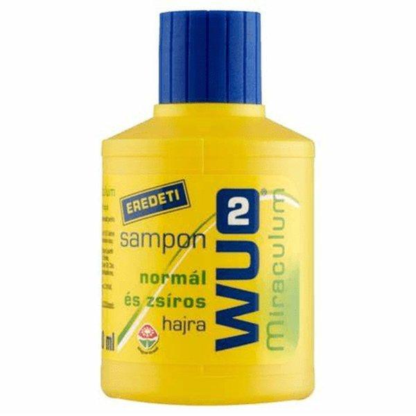 Sampon 100 ml normál és zsíros hajra WU2