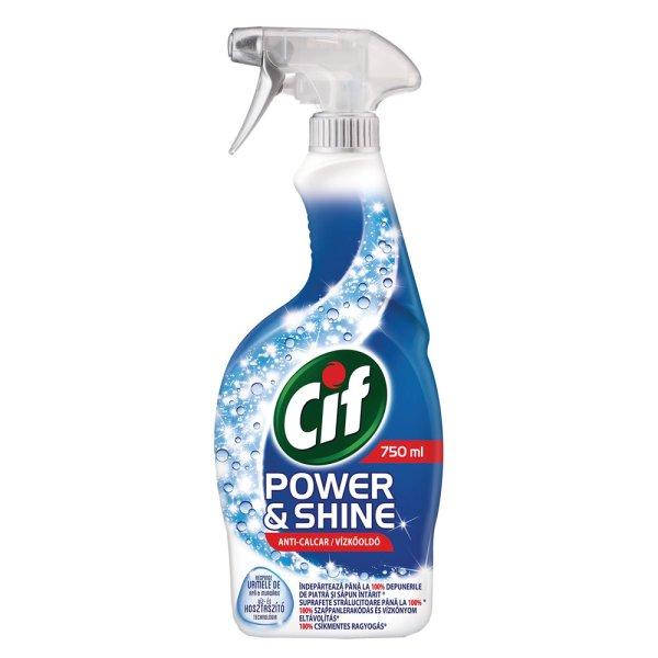 Vízkőoldó szórófejes 750 ml Cif Power&Shine