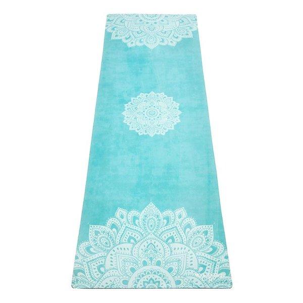 Jógaszőnyeg Combo Mat - Mandala Turquoise / YogaDesignLab