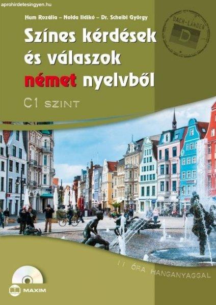 Színes kérdések és válaszok német nyelvből C1 szint (CD-melléklettel)