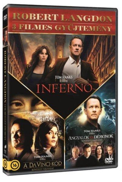 Robert Langdon 3 filmes gyűjtemény - DVD