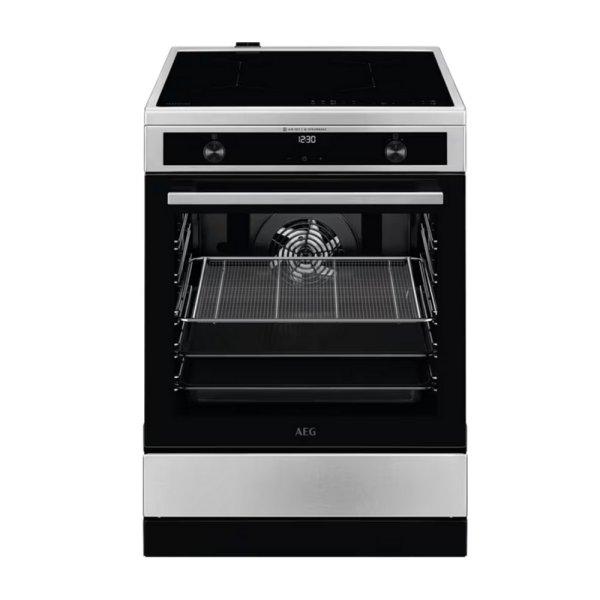 AEG CIB6643BBM SteamBake indukciós tűzhely gőzfunkcióval, AirFry, Hob2Hood