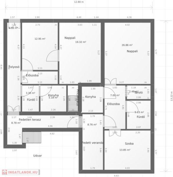 Eladó 118 nm-es Felújítandó Családi ház Sopron