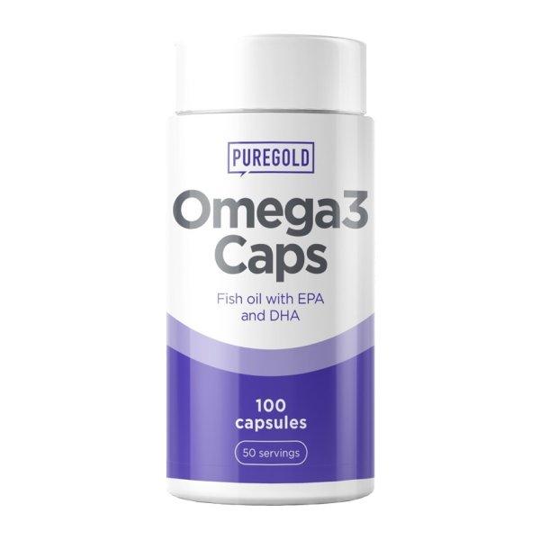 PureGold Omega 3 halolaj 100 kapszula