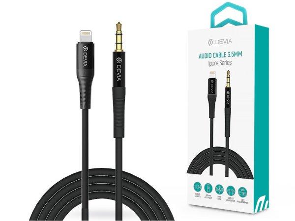 Devia 3,5 mm jack - Lightning audio kábel 1 m-es vezetékkel - Devia Series
iPureAUX Audio Cable - fekete