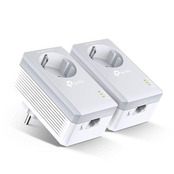 TP-Link TL-PA4010P 600Mbps Powerline Starter Kit, fehér