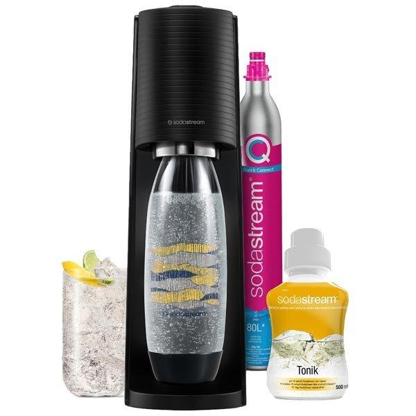 Sodastream Terra Fekete tonik megapack