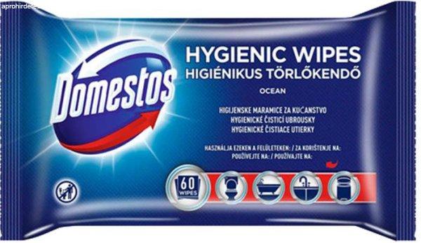 Nedves törlőkendő, 60 db, DOMESTOS "óceán"