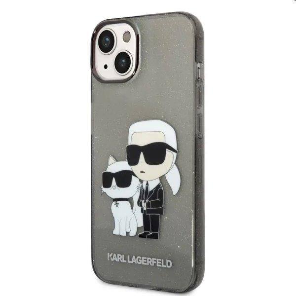 Tok Karl Lagerfeld IML Glitter Karl and Choupette NFT for Apple iPhone 14 Plus,
fekete