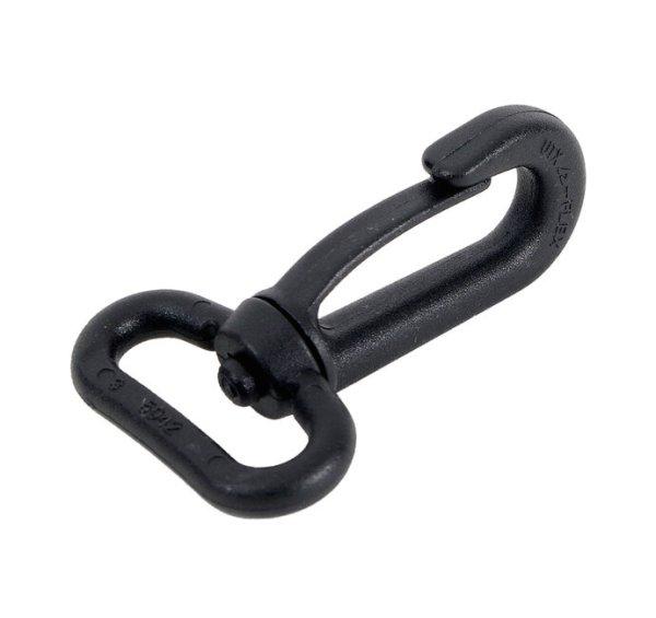 BasicNature Forgatható karabiner 25 mm 10 db