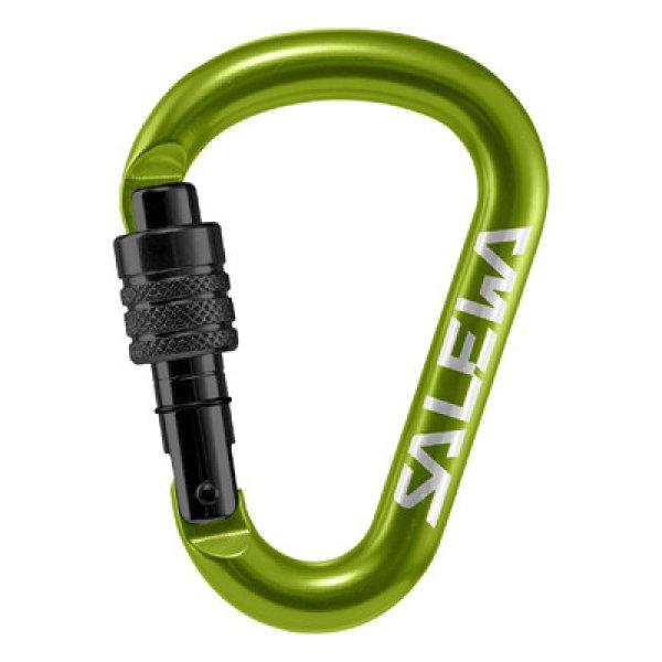 Salewa karabiner HMS G2 Small, zöld, zöld