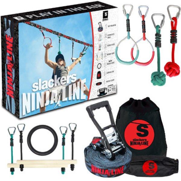 Slackers Set on Slackline Ninja 11 m