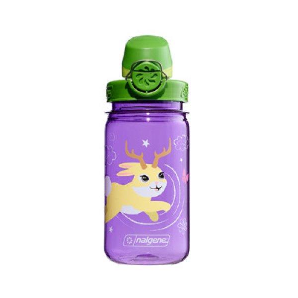 Nalgene Kids Water Bottle Grip-n-Gulp Sustain 0,35 L lila sakálopálca