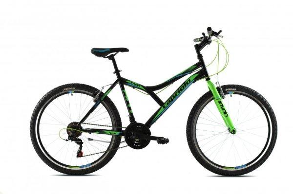 Capriolo Diavolo 600 26" férfi MTB kerékpár 19" Fekete-Zöld-Kék
2020