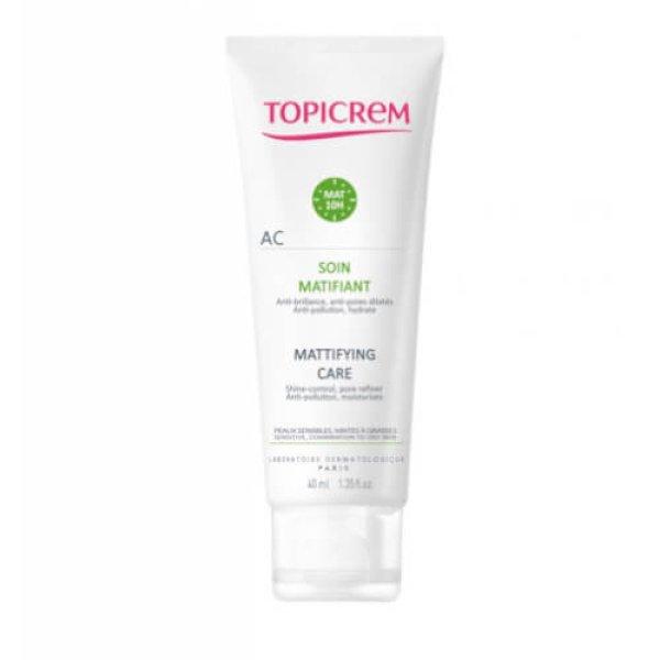 Topicrem Mattító krém zsíros és érzékeny
bőrre AC(Mattifying Care ) 40 ml