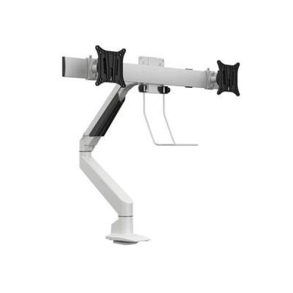 MULTIBRACKETS Gas Lift asztali konzol (2 képernyős rögzítőkar), M VESA Gas
Lift Arm Single White w. Duo Crossbar (15-28"