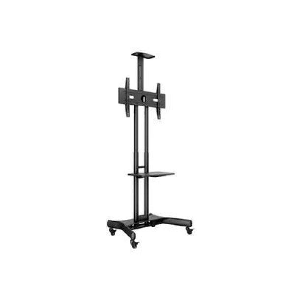 MULTIBRACKETS Gurulós padlóállvány, M Public Floorstand Basic 150 incl
shelf&camera holder (32-60", max.VESA:600x400 mm)