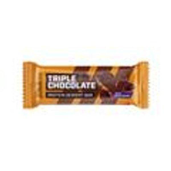 Fehérjeszelet, gluténmentes, 50g, BIOTECH USA "Protein Dessert Bar",
Triple Chocolate