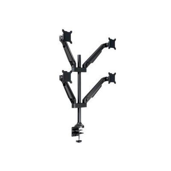 MULTIBRACKETS 4 karos asztali konzol, M VESA Gas Lift Arm Quad Black
(15-32", max.VESA: 100x100 mm, 10 kg)