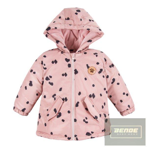 EEvi Dogs&Spots kislány télikabát -pink
