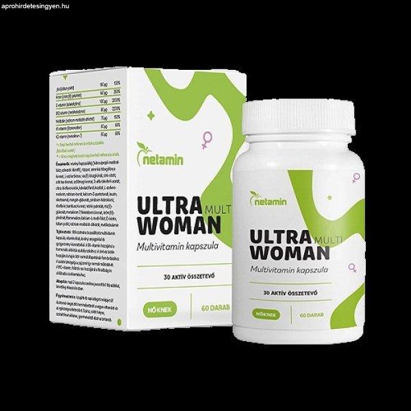 Netamin ULTRA Multi WOMAN Multivitamin kapszula nőknek