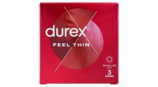 Durex óvszer 3 db-os Feel thin