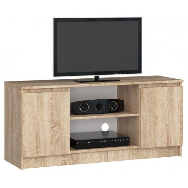 TV állvány 120 cm - Akord Furniture - sonoma tölgy