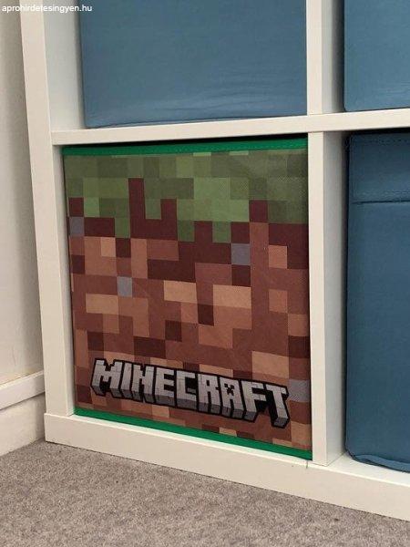 Minecraft játékkocka tároló