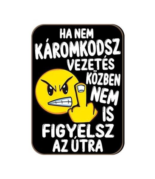 Fa hűtőmágnes, Ha nem káromkodsz vezetés közben