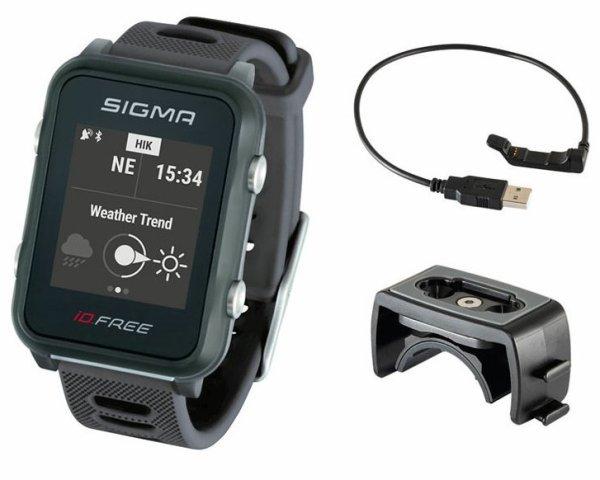 Sigma Pulsmetr iD.FREE Grey 24100