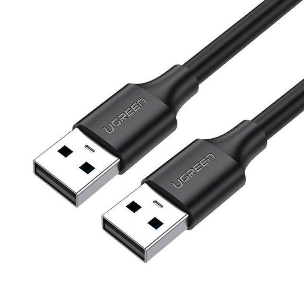 UGREEN US102 USB 2.0 MM kábel, 1 m (fekete)