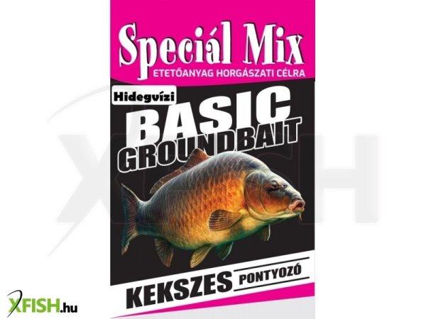 Speciál mix Hidegvízi kekszes pontyozó etetőanyag 1000 g