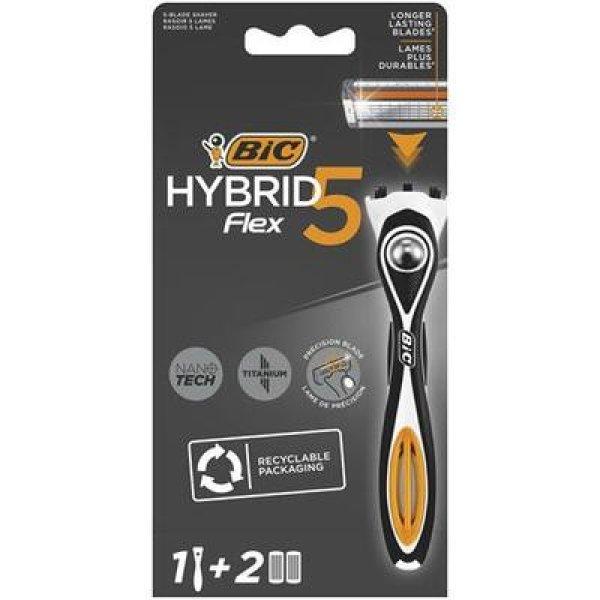 Férfi borotva BIC "HYBRID 5" + 2 betéttel