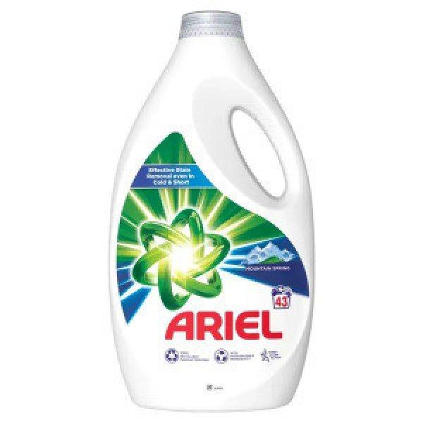 Ariel Mountain Spring clean & fresh folyékony mosószer mosógél 2150ml