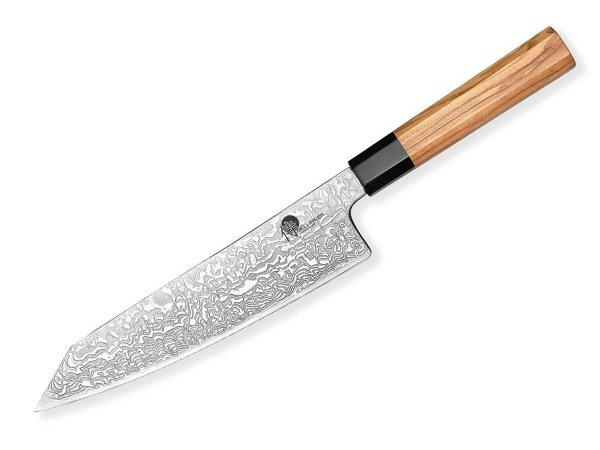 Dellinger Buffalo Olive Octagon Kiritsuke Gyuto 21,5 cm