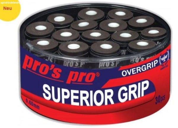 Pro's Pro Superior Grip fedőgrip 30 db, fekete