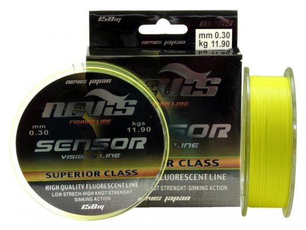 Nevis Sensor Fluo 600m 0,22mm (3201-622) pontyos monofil zsinór