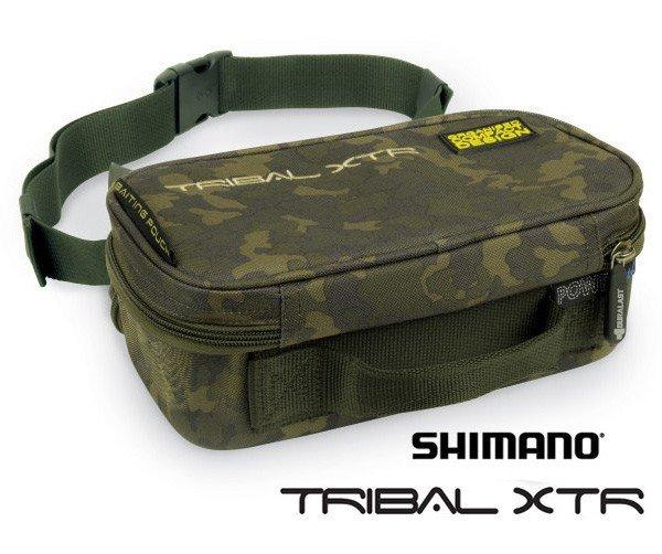 Shimano Tribal XTR Baiting Pouch Camo Case Szerelékes Táska 26X13X12,5Cm
(Shtrxtr14kr)