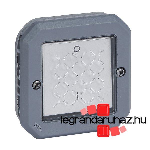 Legrand Plexo 55 kétpólusú kapcsoló 16A, szürke, Legrand 069527L