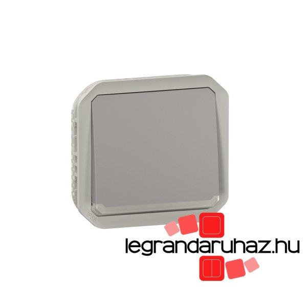 Legrand Plexo 55 váltóérintkezős nyomó jelzőfénnyel 10A, szürke, Legrand
069536L