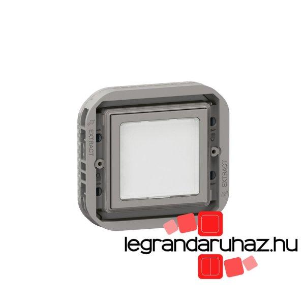 Legrand Plexo 55 jelzőlámpa bura nélkül, szürke, Legrand 069583L