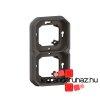 Legrand Plexo 55 kettes keret, antracit, Legrand 069607L