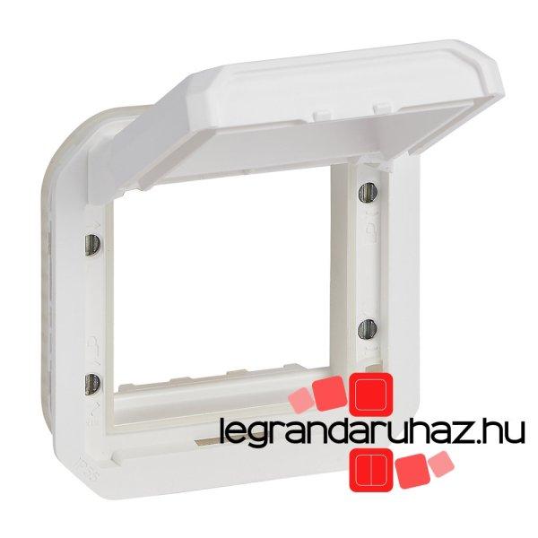 Legrand Plexo 55 Program Mosaic adapter csapófedéllel (nem átlátszó),
fehér, Legrand 069684L