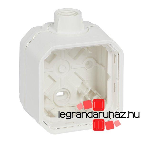 Legrand Plexo 55 falon kívüli 1-es doboz, ISO20 tömszelencével, fehér,
Legrand 069686L