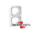 Legrand Plexo 55 kettes keret, fehr, Legrand 069694L