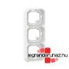 Legrand Plexo 55 hrmas keret, fehr, Legrand 069698L